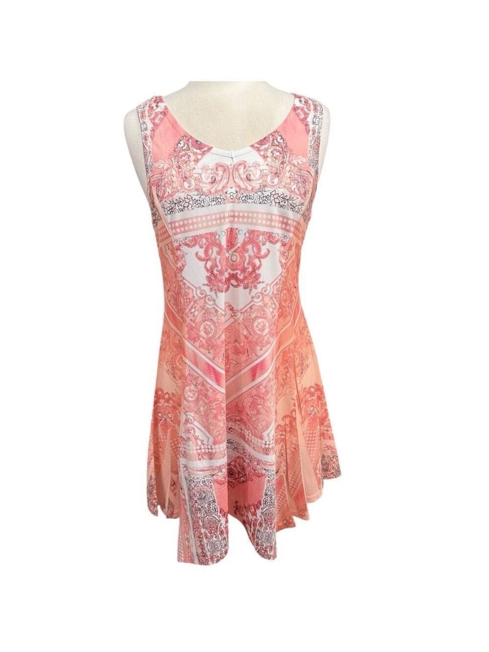 Simply Couture Dress Size L Pink Sleevelessβ